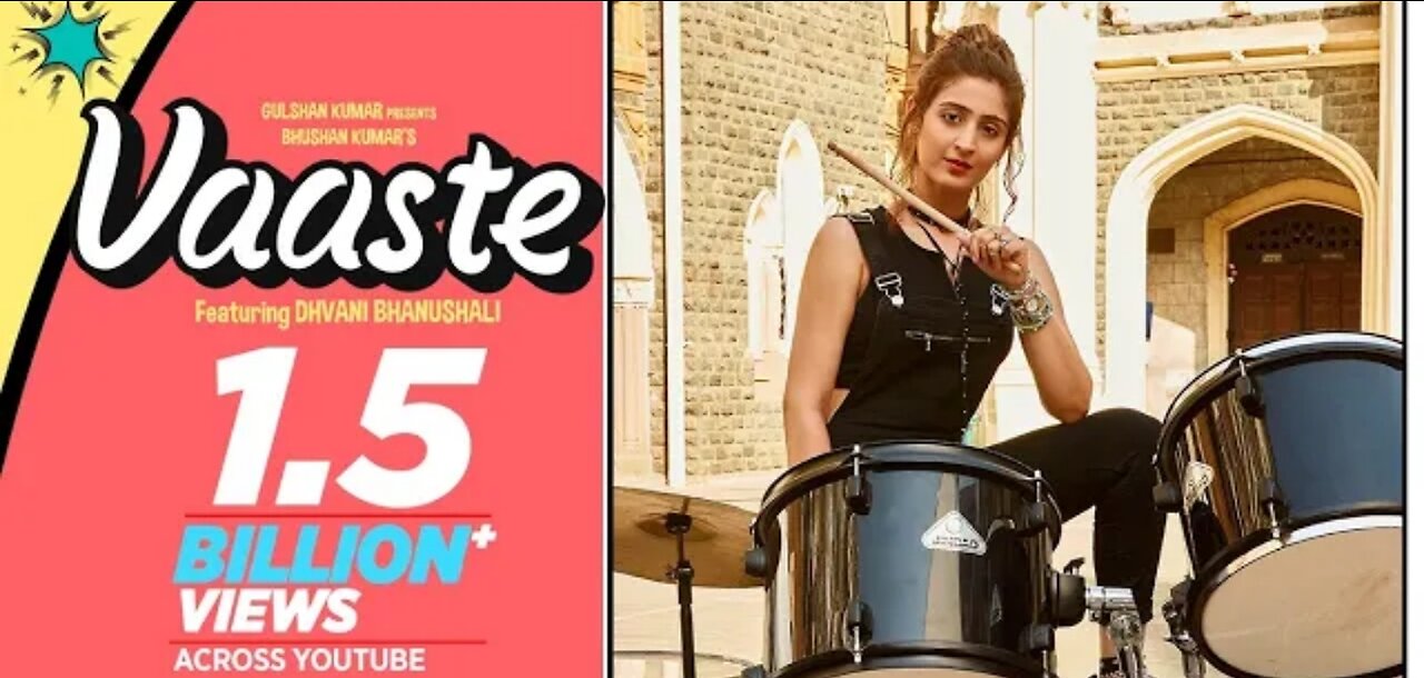 Vaste song: ||Dhvani Bhanushali ||Tanishk Bagchi ||