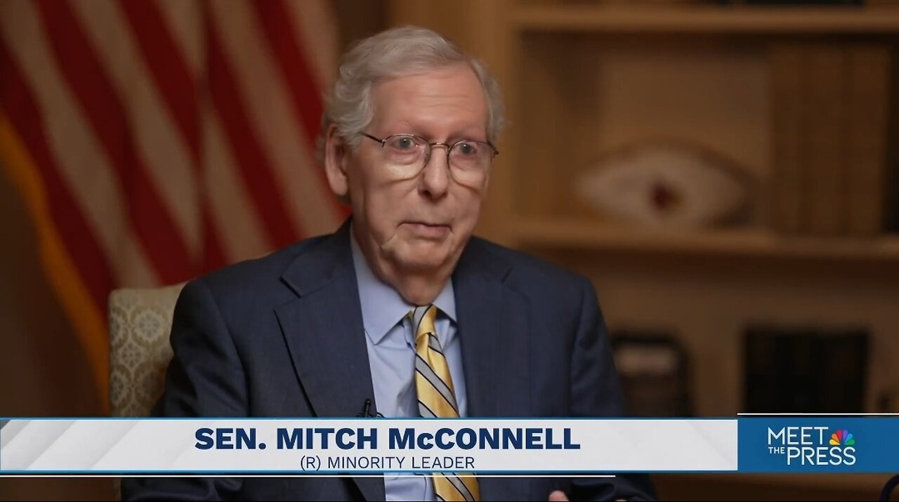 McConnell Doesn't Regret Acquitting Trump During Second Sham Impeachment