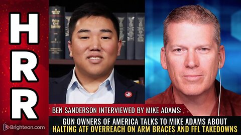 Mike Adams halting ATF overreach on arm braces & FFL takedowns