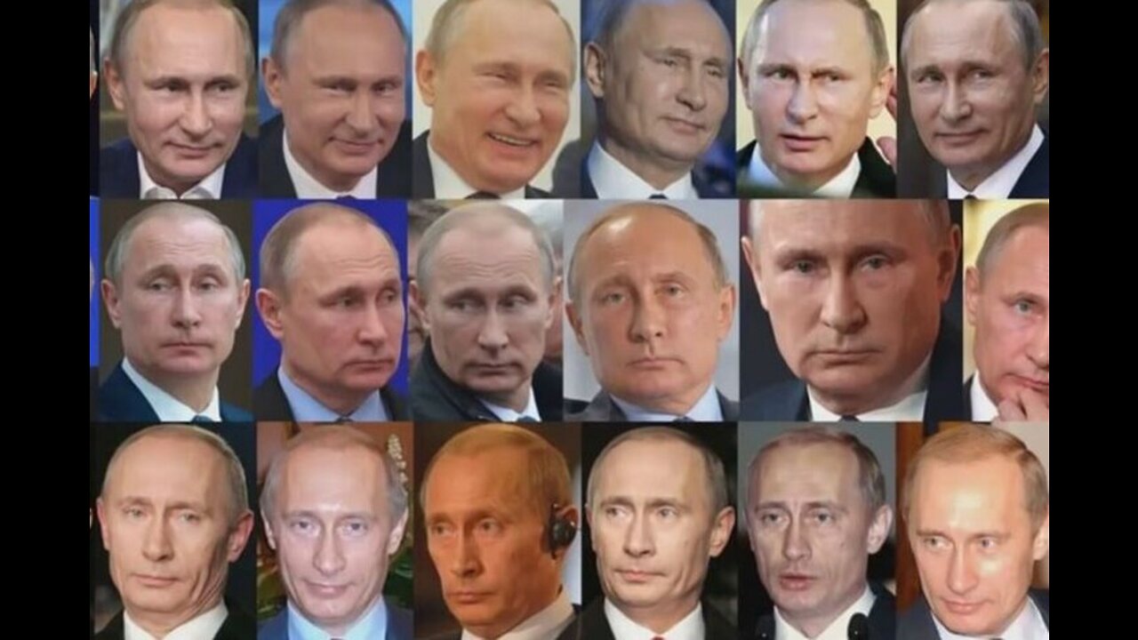 Vladimir Putin. 3 BODY DOUBLES