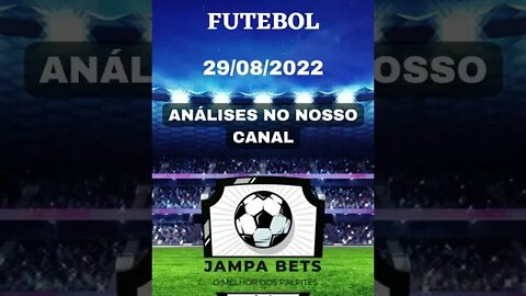 PALPITES DE FUTEBOL PARA O DIA 29 08 2022 PALPITES DE FUTEBOL PARA HOJE #shorts