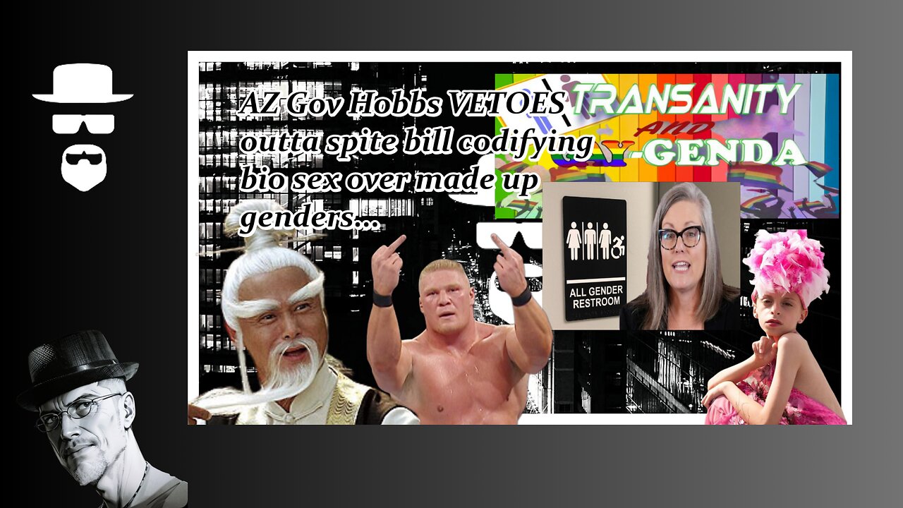 HOBBS VETOES BILL PROTECTING WOMEN & KIDS FROM THE TRANS GAZE...