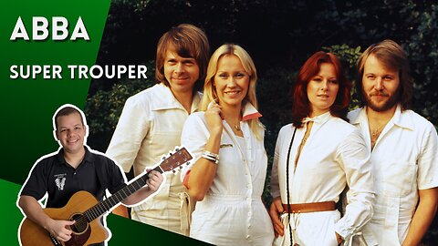 Como tocar SUPER TROUPER (Abba) - Aula Completa + PDF