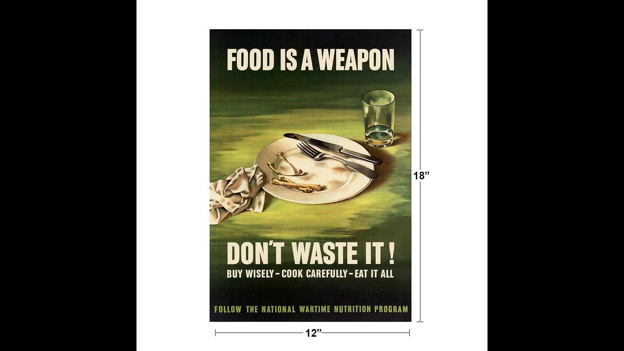 GLOBAL FAMINE IS BECOMING A REALITY FOR PEOPLE ON THE PLANET AND IT'S BY DESIGN