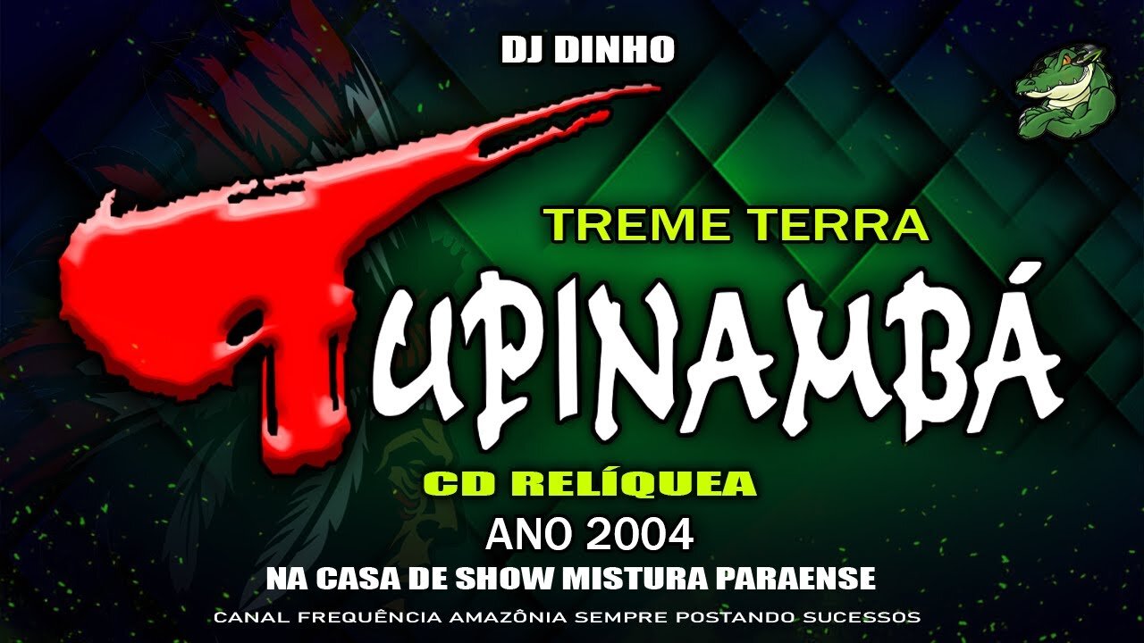 Animação realista treme terra tupinambá - na casa de show mistura paraense ano 2004 ( Cd Relíquea )