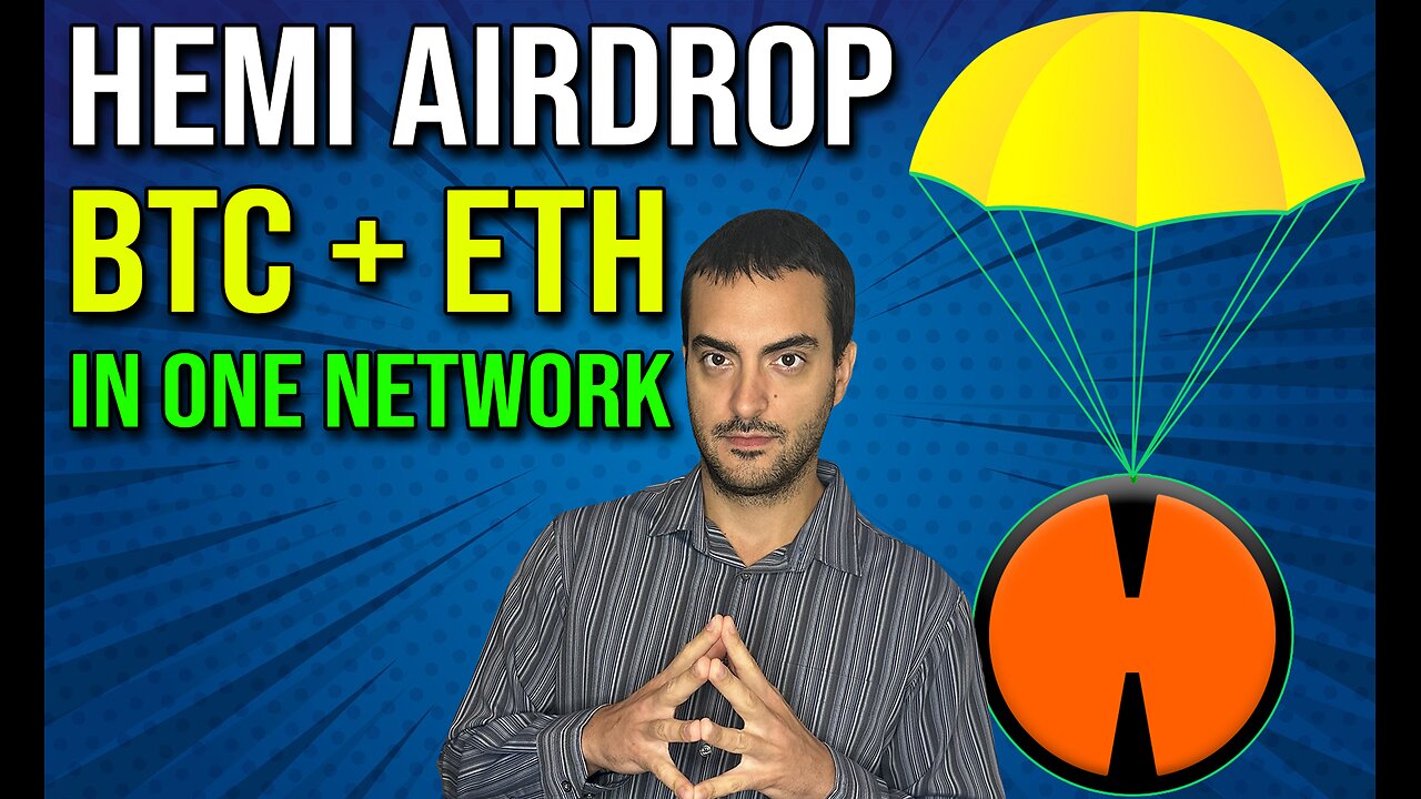 Hemi Airdrop - #bitcoin & #ethereun IN ONE NETWORK #crypto #airdrop