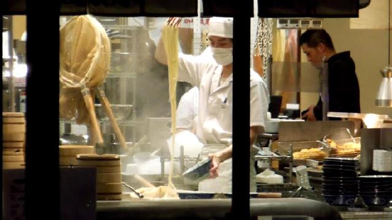 Slurping Noodles in Japan