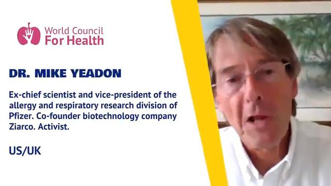 Dr Mike Yeadon： Why the Depopulation Agenda is Real and What We Can Do About It