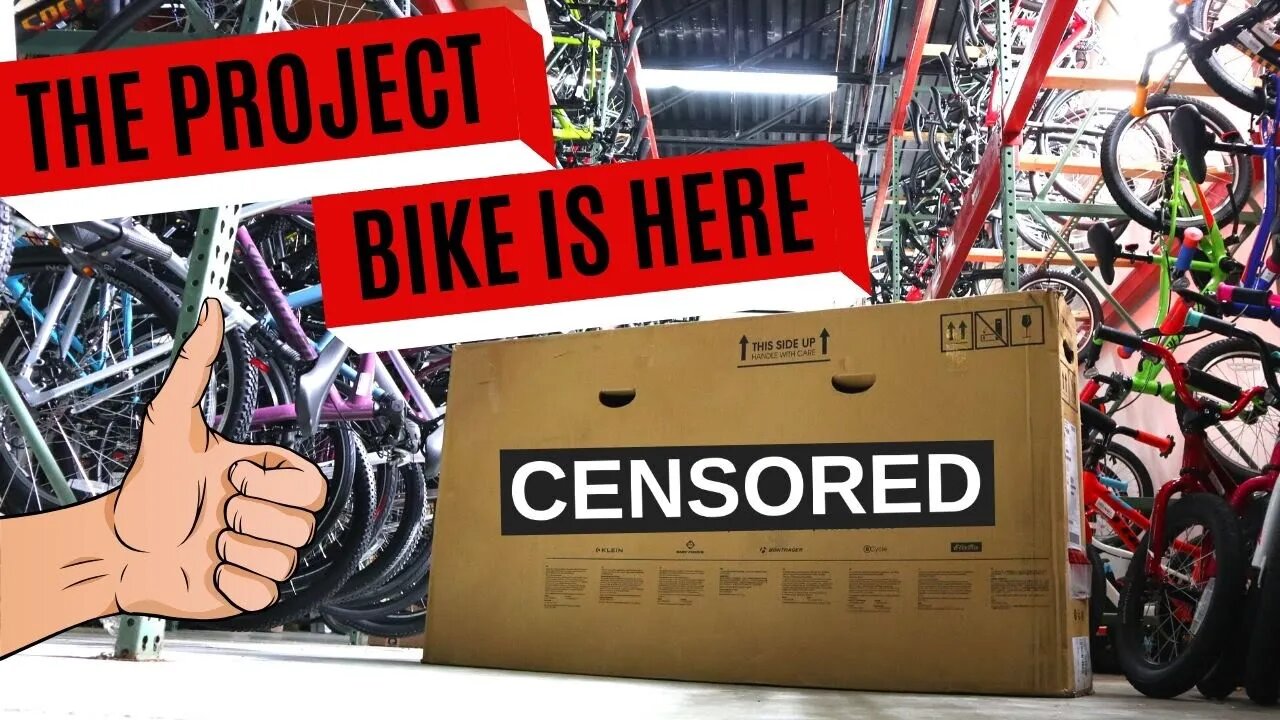 The project mountain bike has arrived! Details of future plans