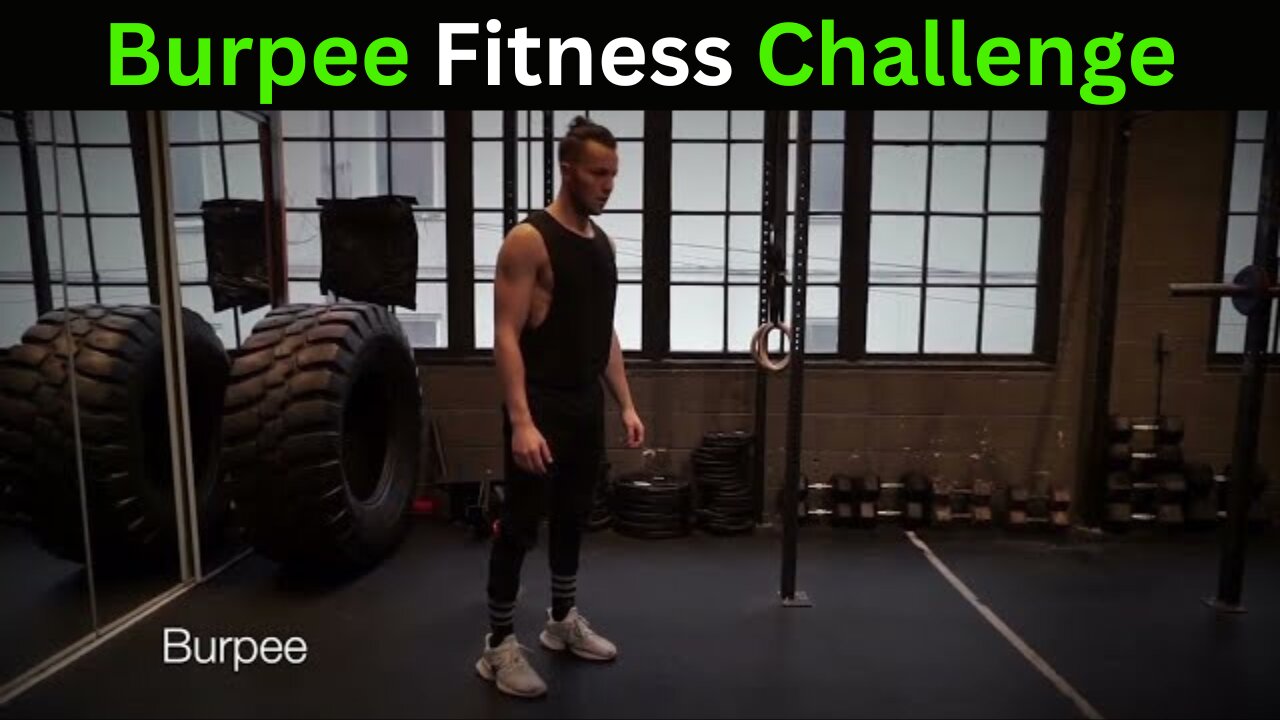 Burpee Fitness Challenge