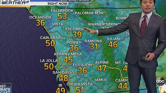 Robert's forecast for December 4, 2016