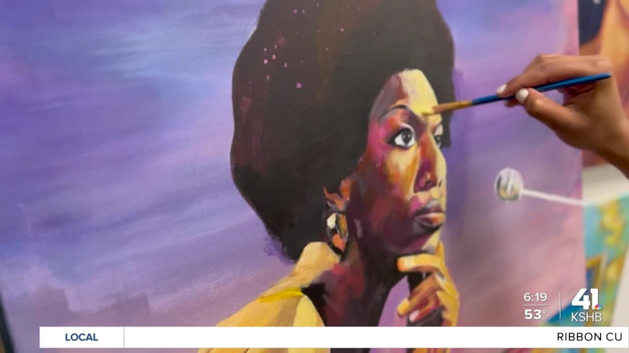 Kansas City artist highlights Black creatives in Black History Month series