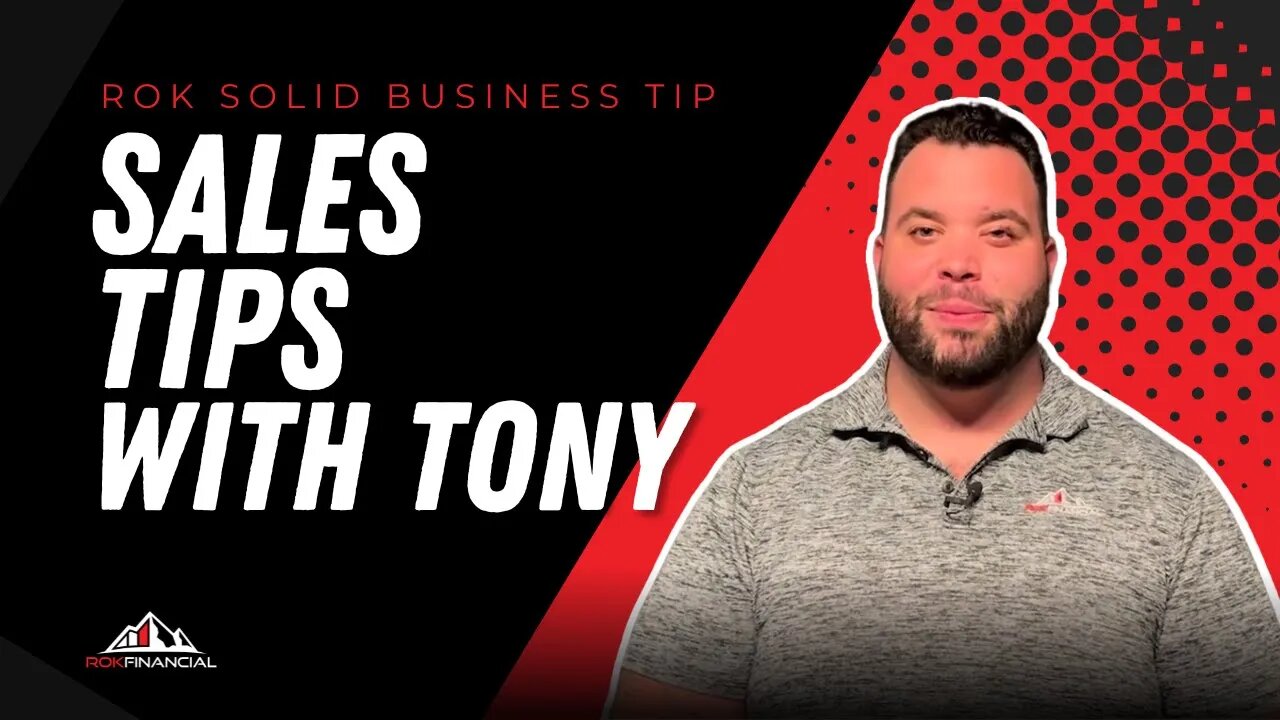 Sales Tips