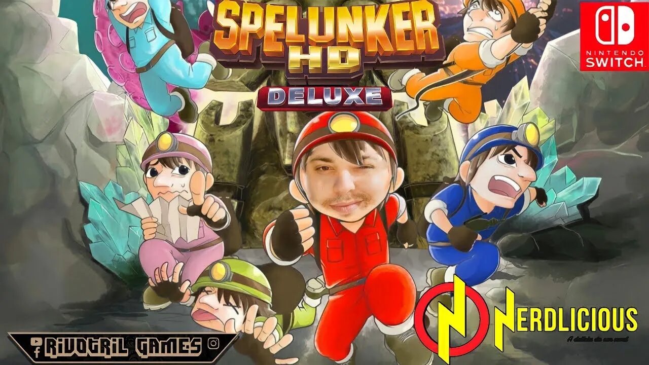 🎮 GAMEPLAY! SPELUNKER é para jogar com a família e amigos. Confira nossa gameplay no Nintendo Switch