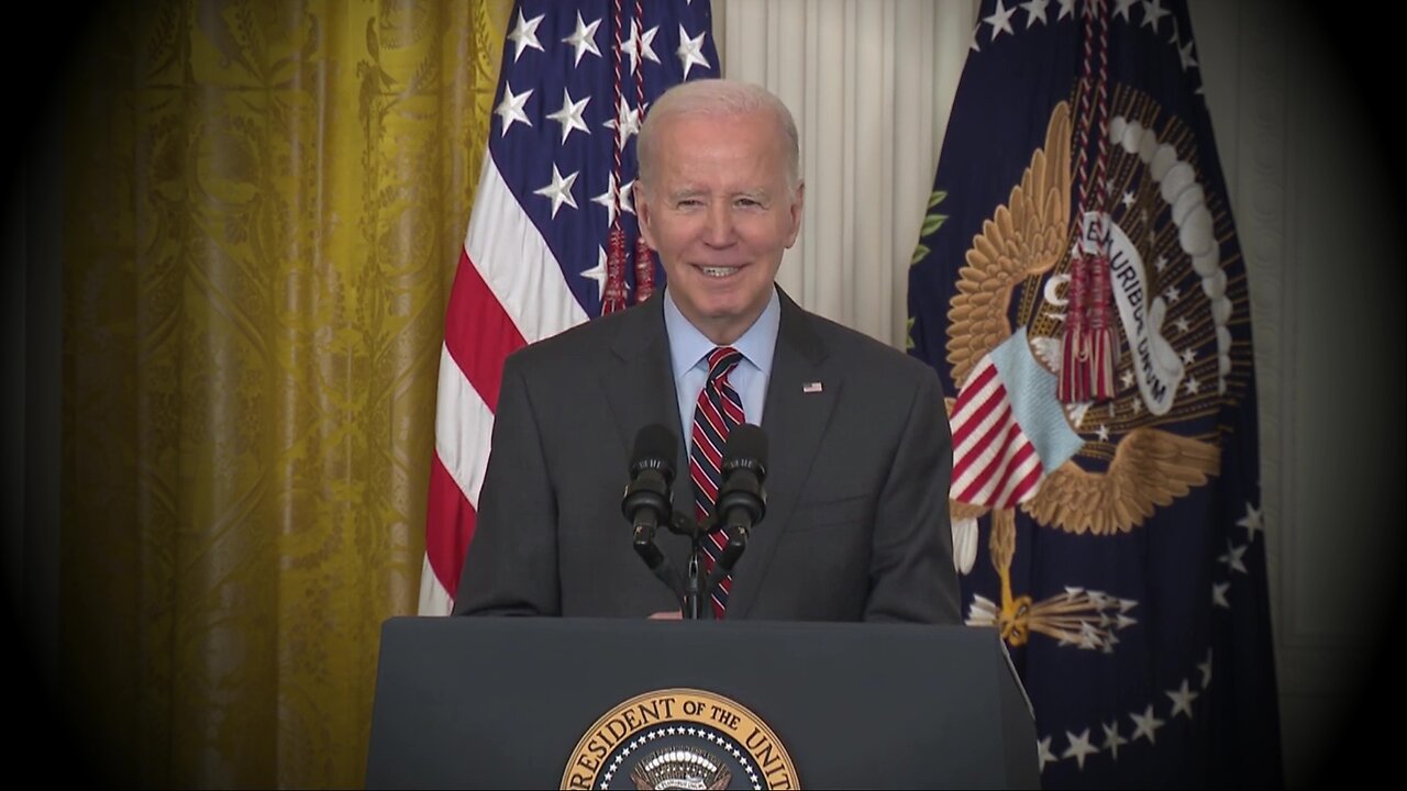 Joe Biden nearly has Brain Freeze talking about his love for Ice Cream (Freezer Full)