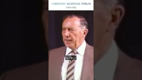 Derek Prince - The Power of the Blood of Jesus - Christian Response Forum - #shorts #derekprince