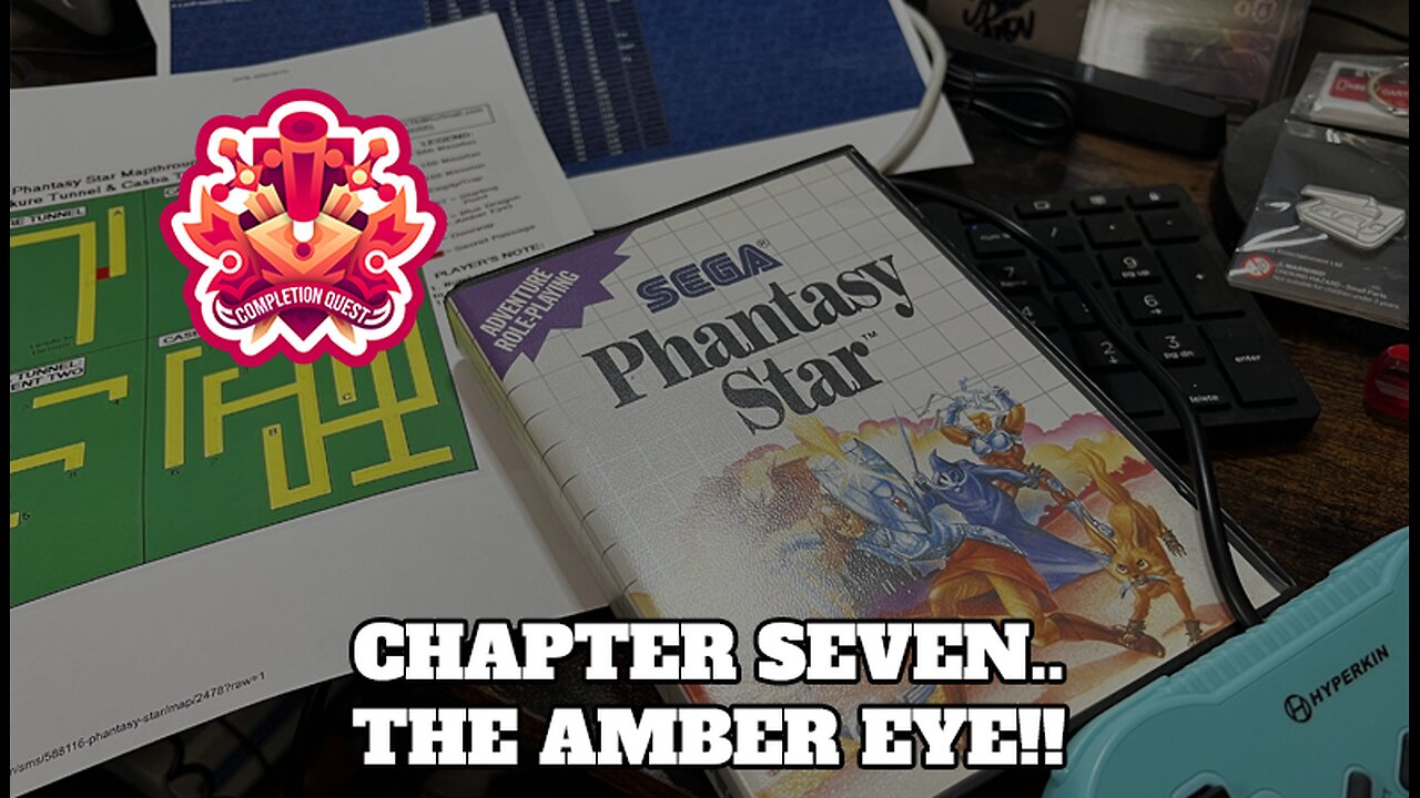 Phantasy Star (SMS): Chapter Seven - The Amber Eye! Completion Quest