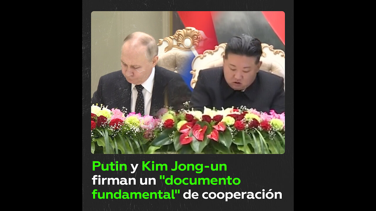 Putin y Kim Jong-un firman un Tratado de Asociación Estratégica Integral