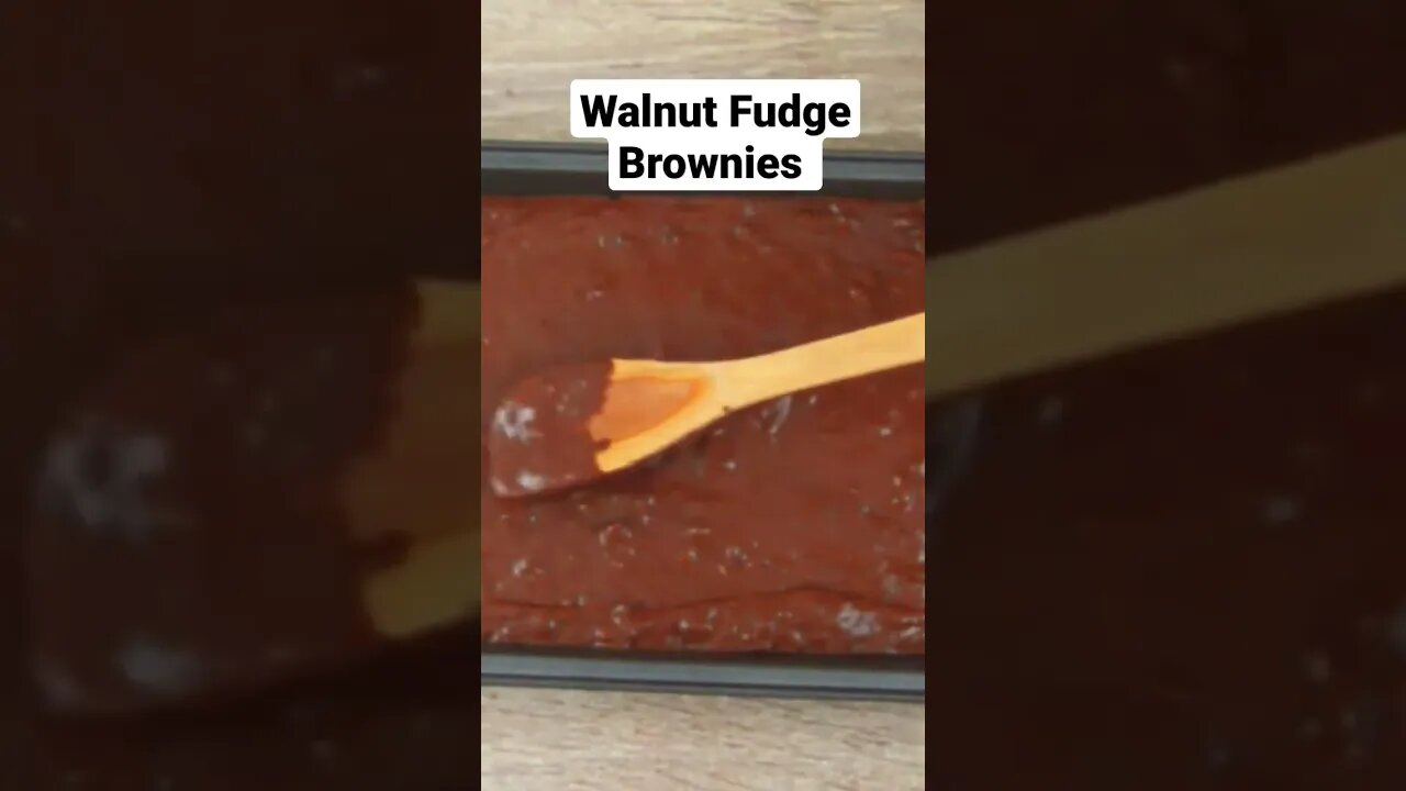 Walnut Fudge Brownies