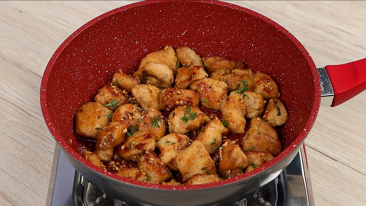 Delicious Butter Chicken with Garlic! Super Easy and Tasty