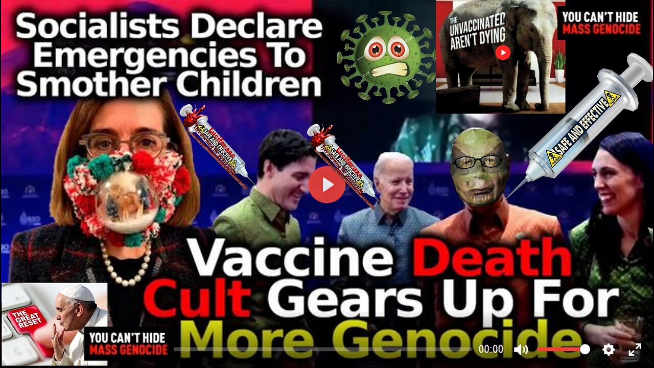 GENOCIDAL: UN Death Cult Smothers, Poisons & Starves Humanity/ Pushes People To Suicide