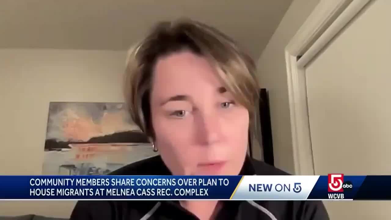 Mass. Gov. Maura Healey Cries as She Announces that She Is Converting Roxbury Recreation Center into a New Shelter for Illegals