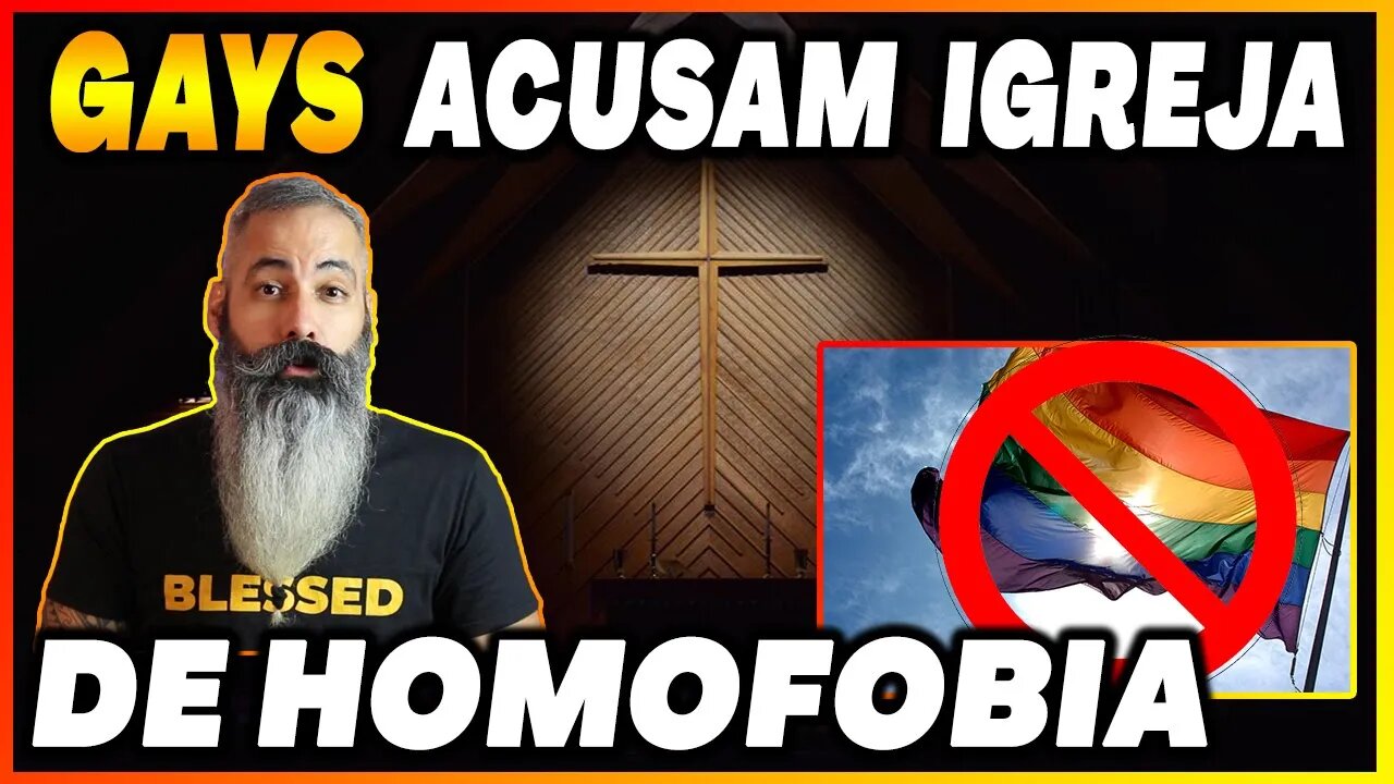 🔴 Gays acusam igreja de homofobia por negarem batismo nas águas