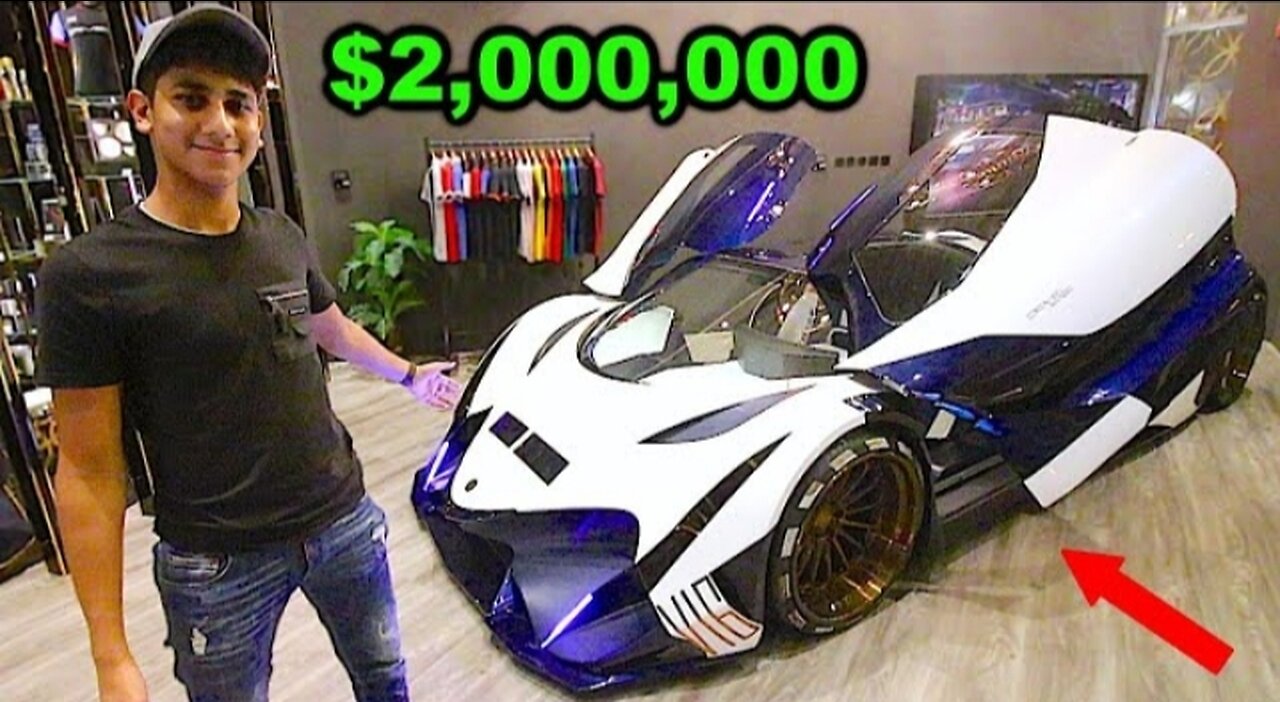 DUBAI'S RICHEST KID , HYPERCAR SHOPPING ..