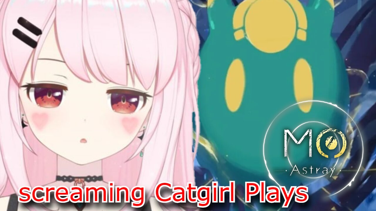 Vtuber Bell Nekonogi plays MO Astray intro - bunch of catgirl sounds