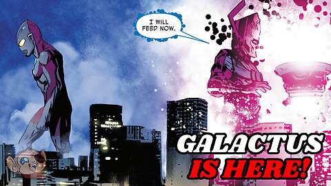 Ultraman Confronts Galactus!