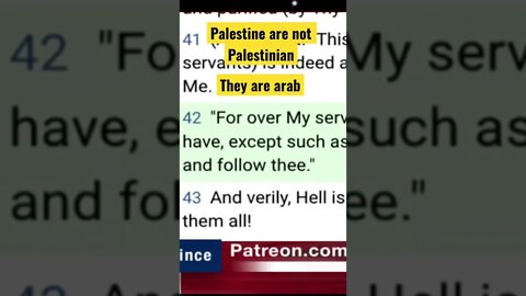 Palestine are not Palestinian they are arabs