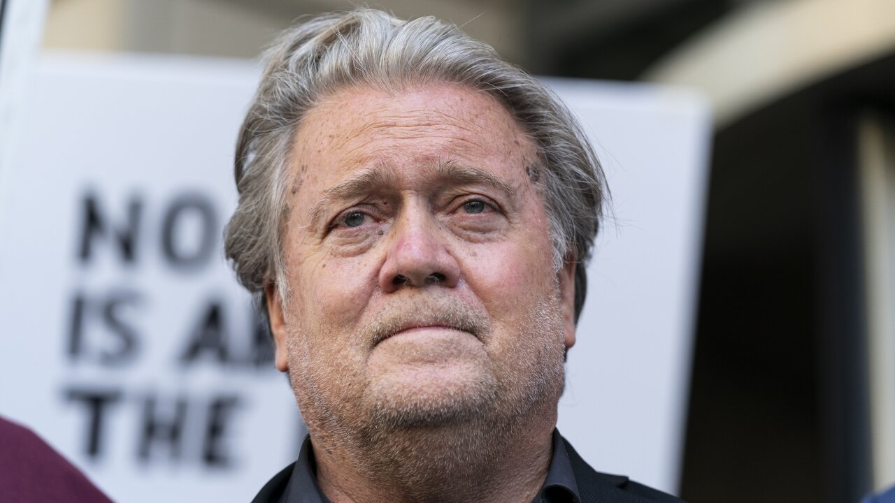 Steve Bannon Gets 4 Months Behind Bars For Defying Jan. 6 Subpoena