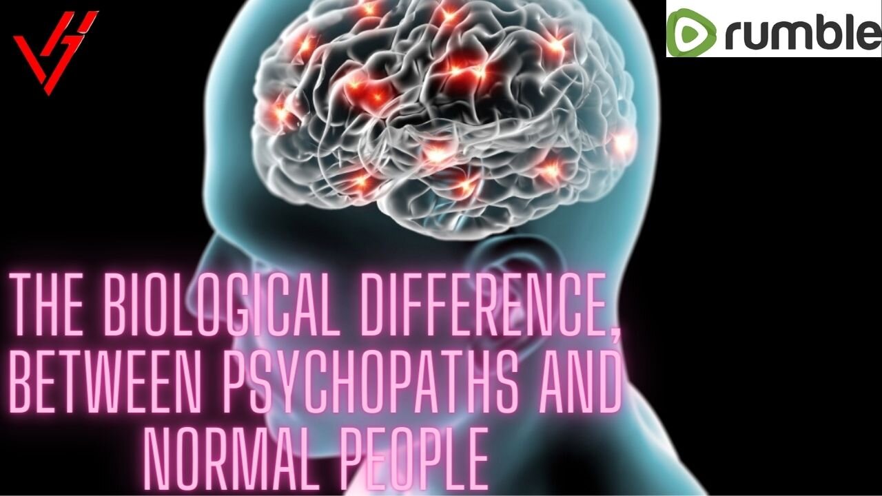 he biological difference, between psychopaths and normal people