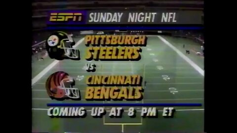 1990-11-18 Pittsburgh Steelers vs Cincinnati Bengals