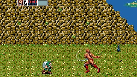 Golden Axe III (Mega Drive / Genesis) Hard, No Miss