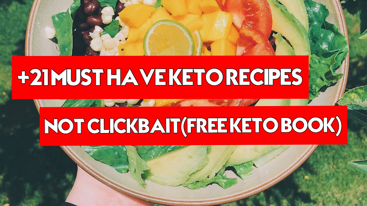 +21 Must Have Keto Recipes (Free Keto Book) Not Clickbait