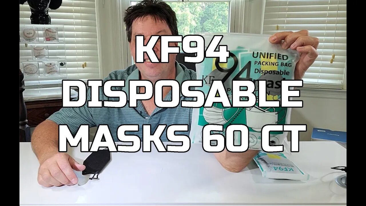 Teqifu 60 Pcs KF 94 Disposable Masks
