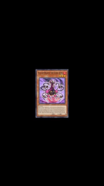 Yu Gi Oh! Vulcan Dragni The Cubic King