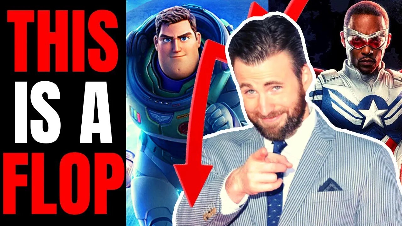 Chris Evans SILENT About Lightyear After It FLOPS, But Has Time To Virtue Signal For Marvel