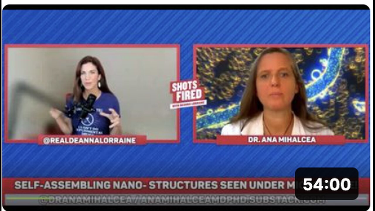 Quantum Dots self-Assemble, Change Colors in Vaxed AND Un-Vaxed Blood! Dr. Mihalcea bombshells