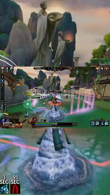 He Bo Is Insane 🧙🏾‍♂️#shorts #reels #smite