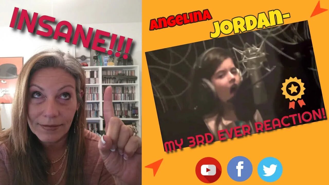 ANGELINA JORDAN Reaction I WHO HAVE NOTHING TSEL Reacts Angelina Jordan TSEL I who have nothing TSEL