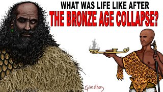 What was life like after the Bronze age collapse?
