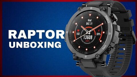 SMARTWATCH KOSPER RAPTOR UNBOXING E PRIMEIRAS IMPRESSÕES