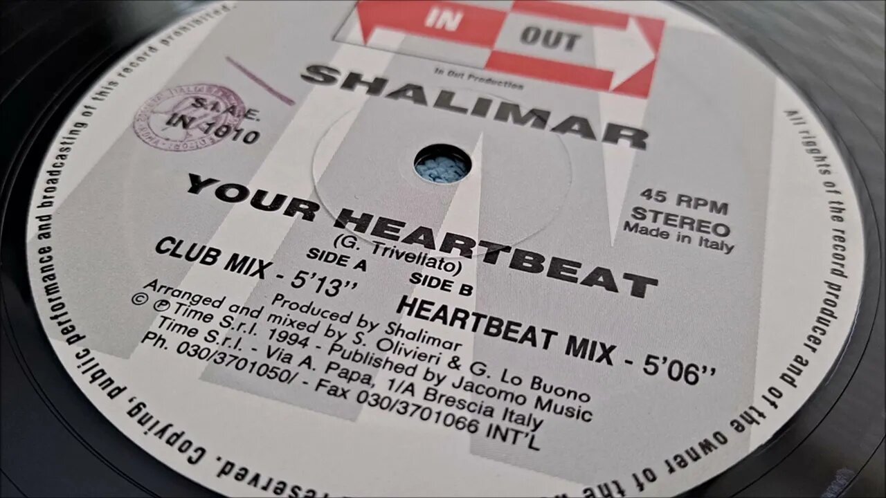 Shalimar - Your Heartbeat (Heartbeat Mix)