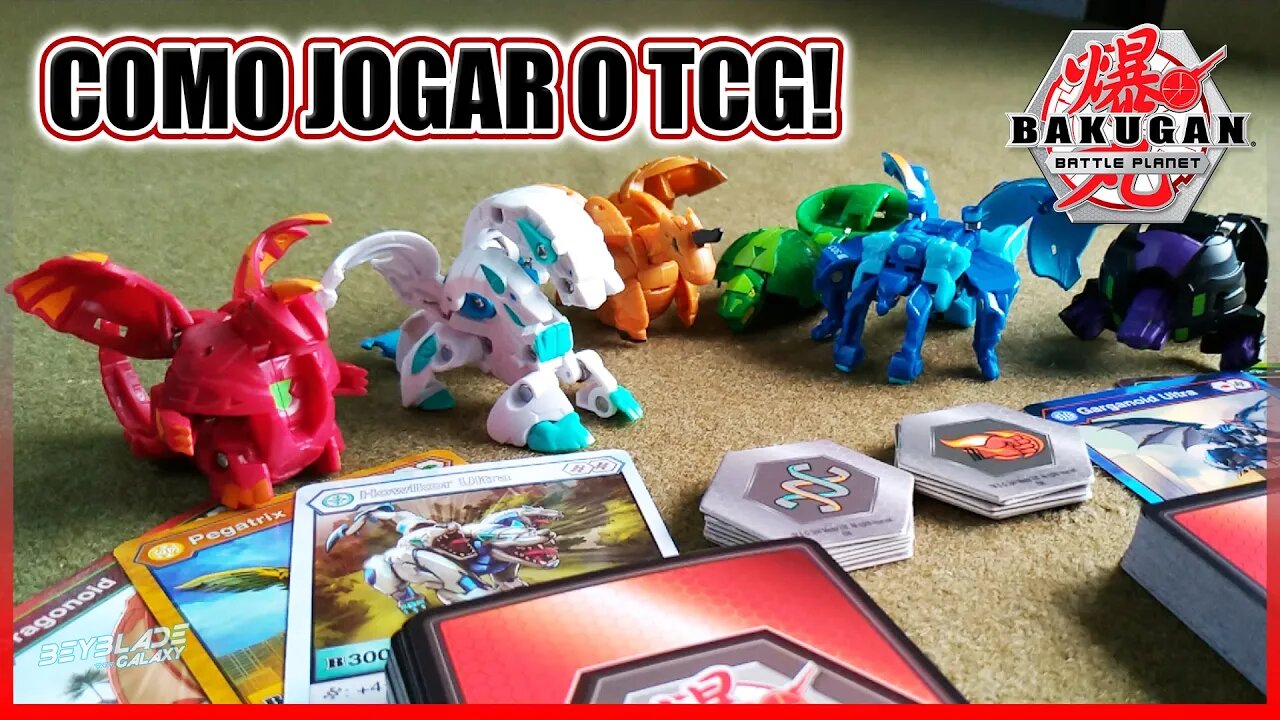 Como jogar BAKUGAN BATTLE PLANET TCG