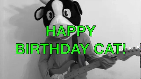 Happy Birthday CAT! - COW Happy Birthday Song