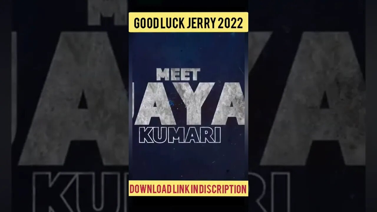 Good Luck Jerry 2022 | New Latest Movie | #goodluckjerry