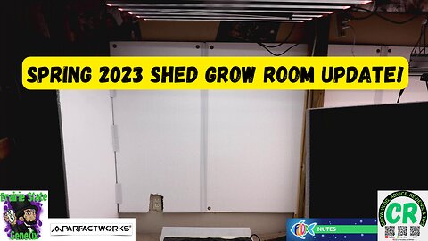 I'm showing off my Spring 2023 Grow Shed Updates!