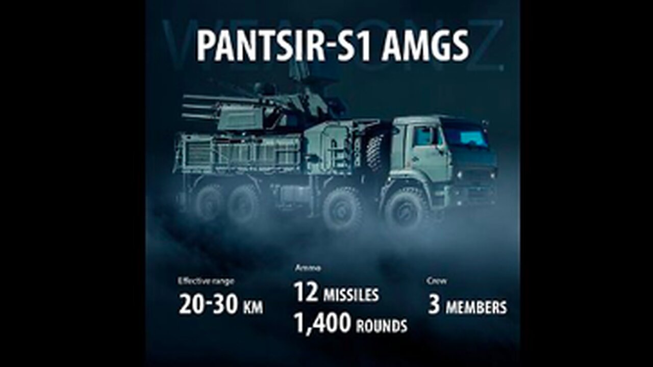 Russia modified the Pantsir-S1 system with a new more powerful system to block US HIMARS rockets